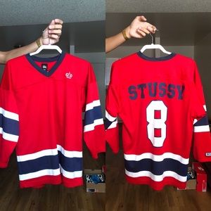 STUSSY HOCKEY JERSEY SHIRT